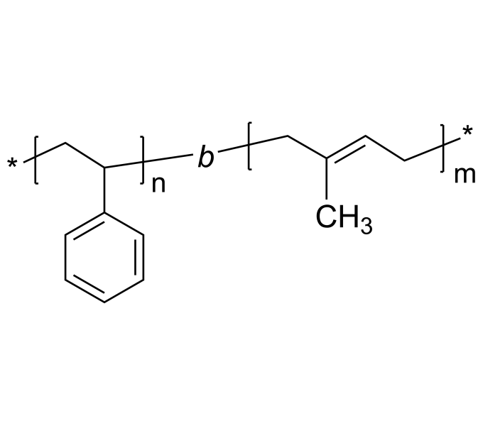 Poly(styrene)bpoly(1,4isoprene)